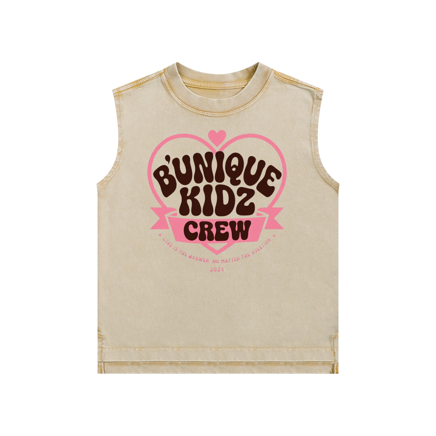 Girl's Snow Washed Kids' Tank Top