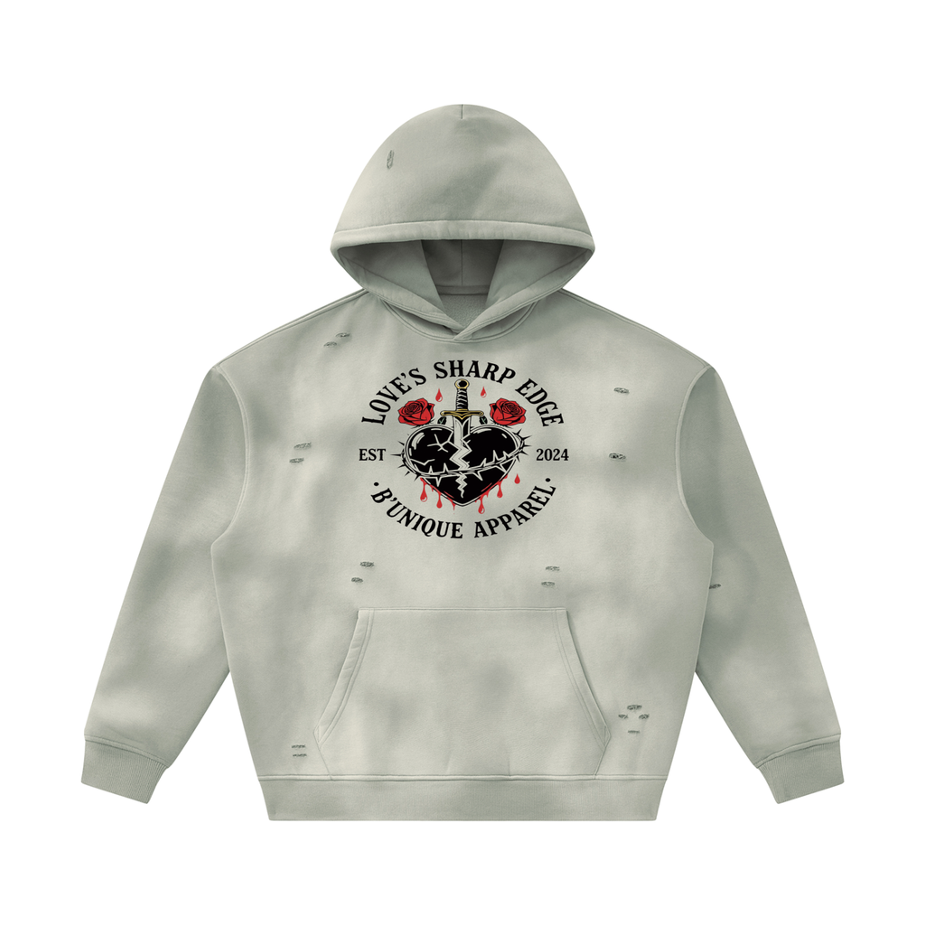 Unisex B'unique Sharp Edge Fleece Hoodie