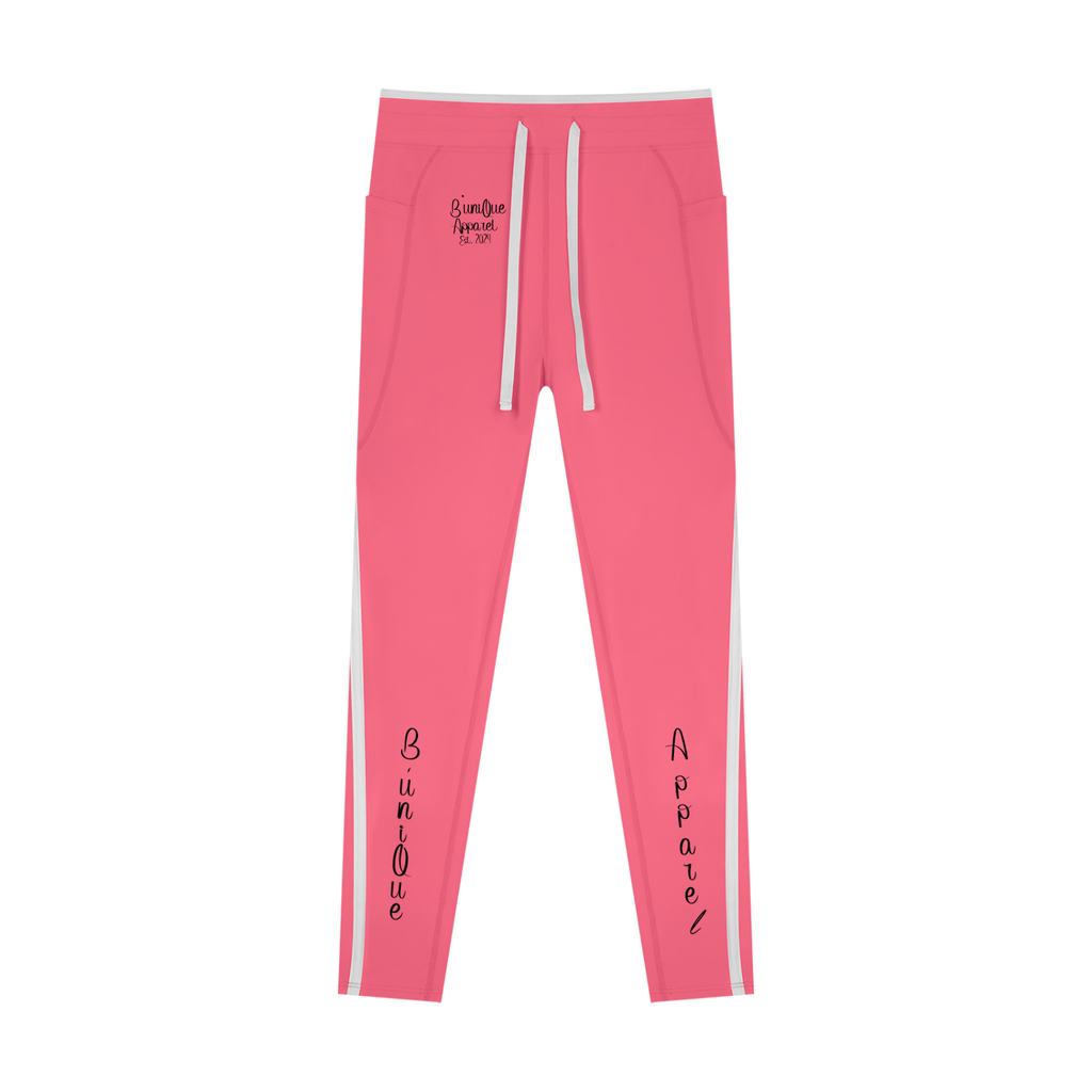 Women’s "B'uniQue" Color Block Yoga Leggings