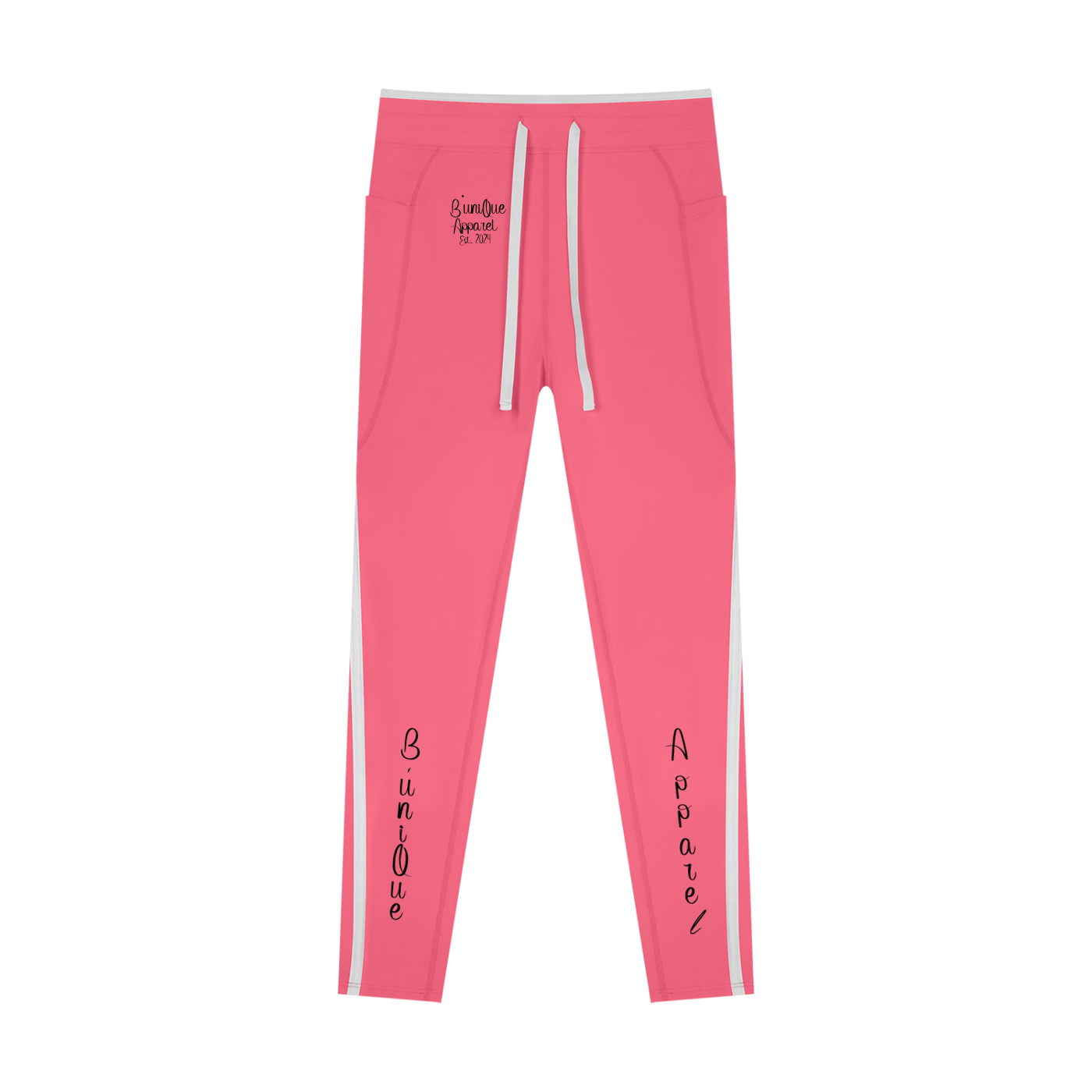 Women’s "B'uniQue" Color Block Yoga Leggings