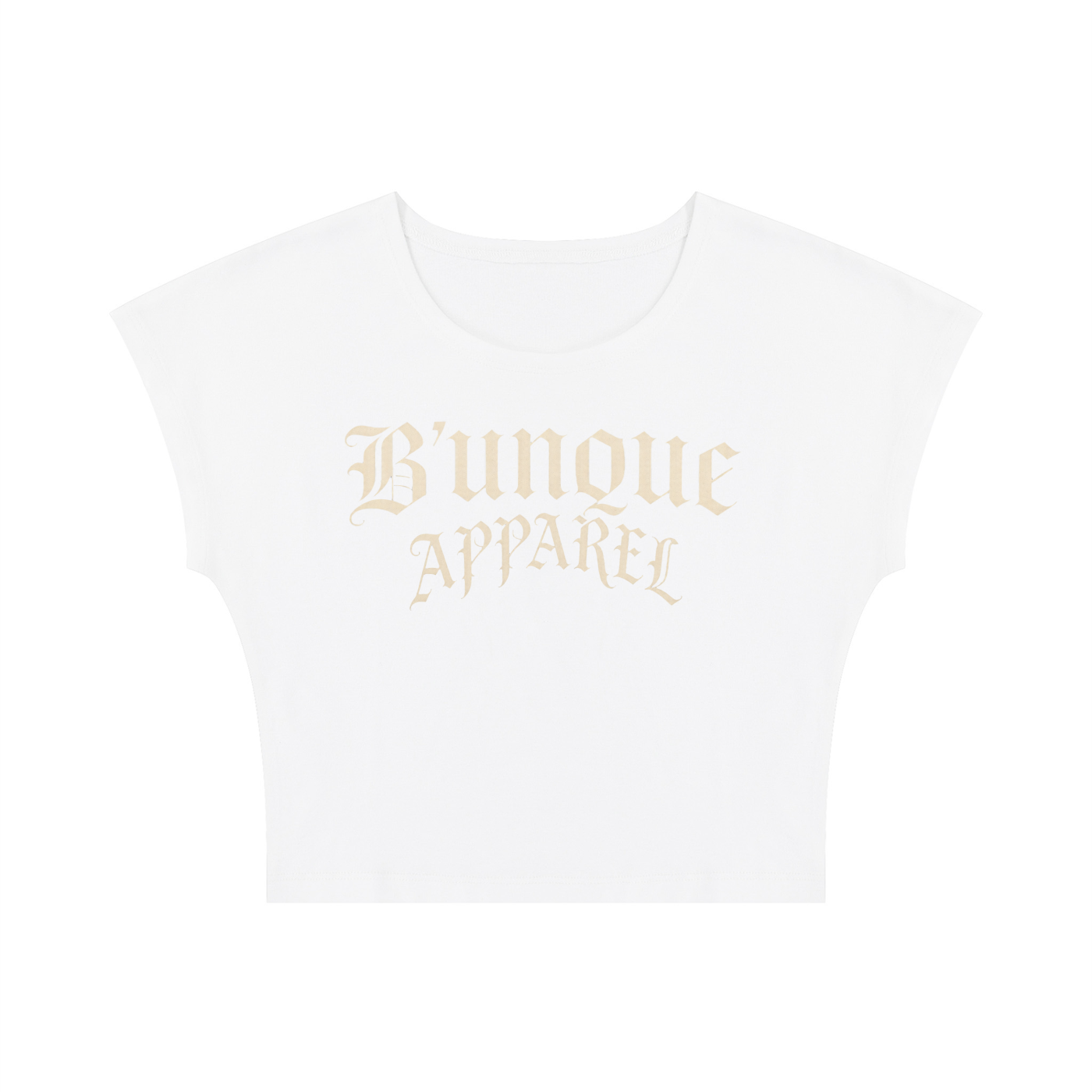 Women's Slim B'UNIQUE Crop T-Shirt