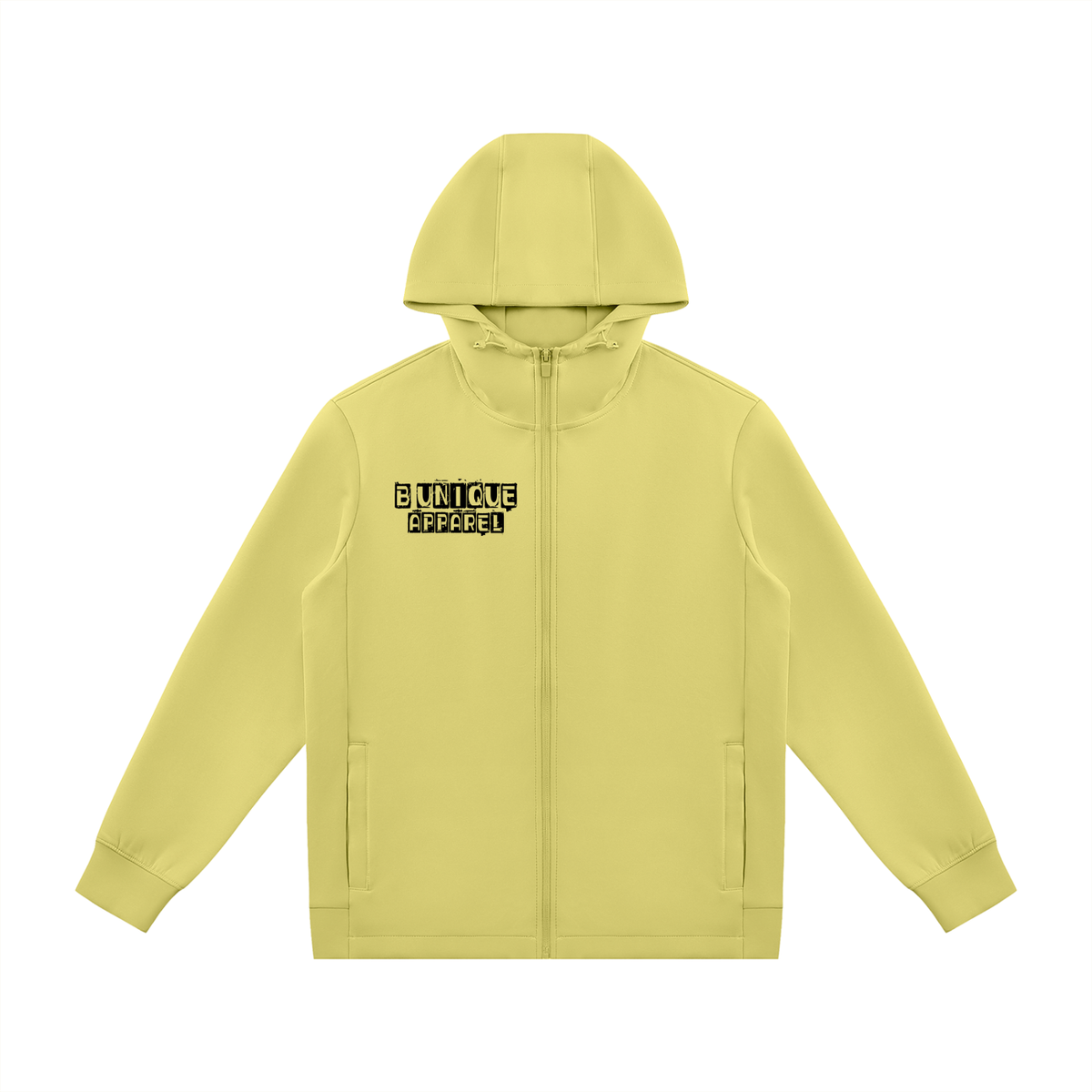 Unisex "B U Streetwear" Zip Hoodie
