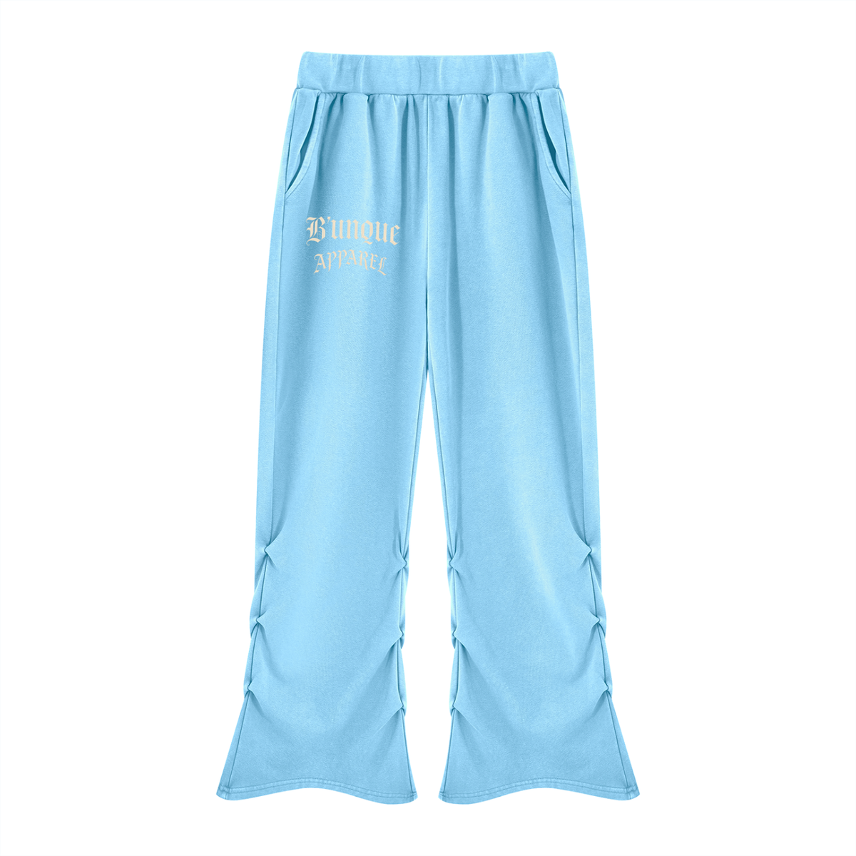 Women’s "B U" Vintage Ruched Sweatpants