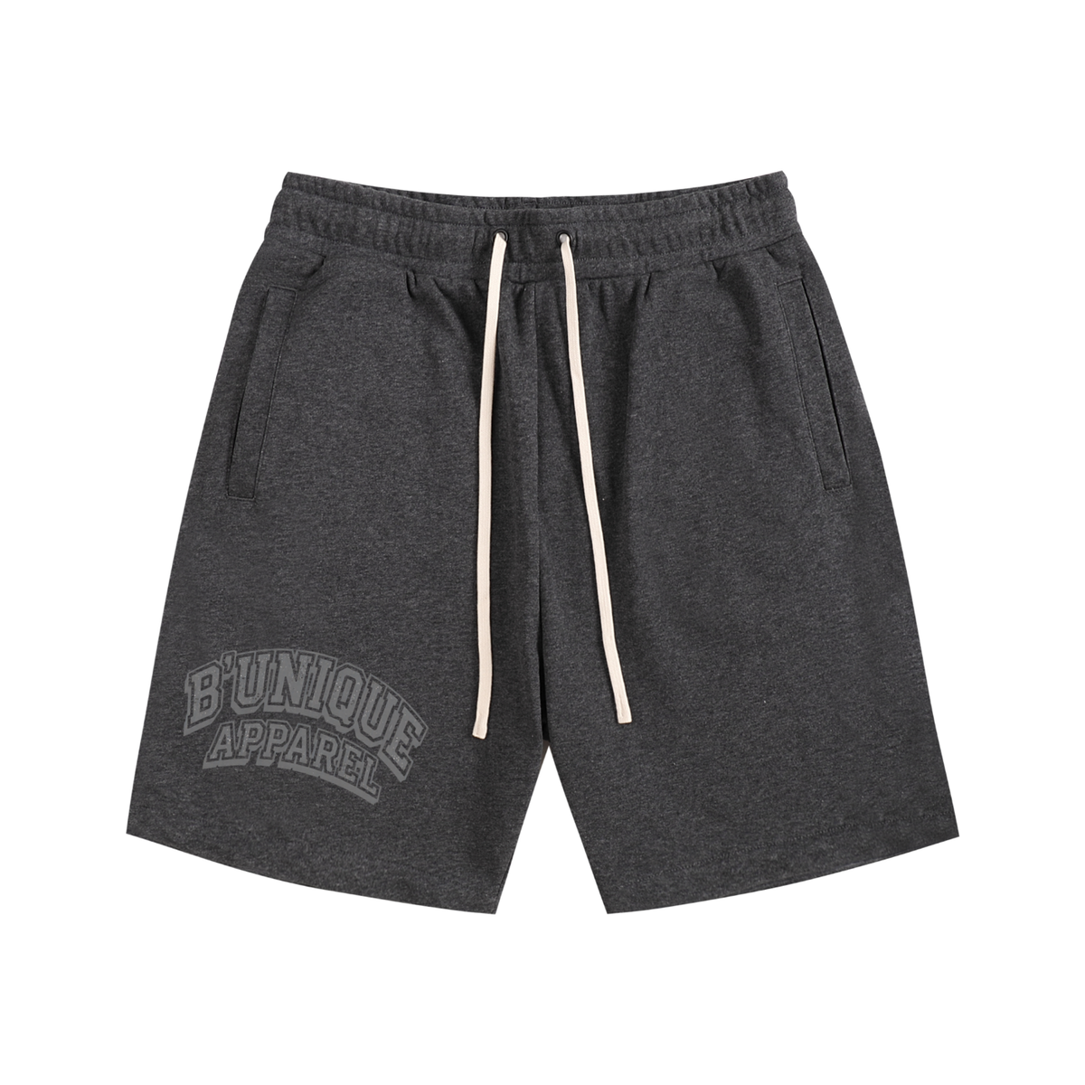 Unisex "B'UNIQUE" Essential Cotton Shorts