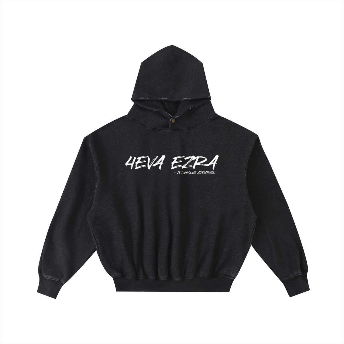 Unisex "4EVA EZRA" Enzyme Washed Fleece Hoodie