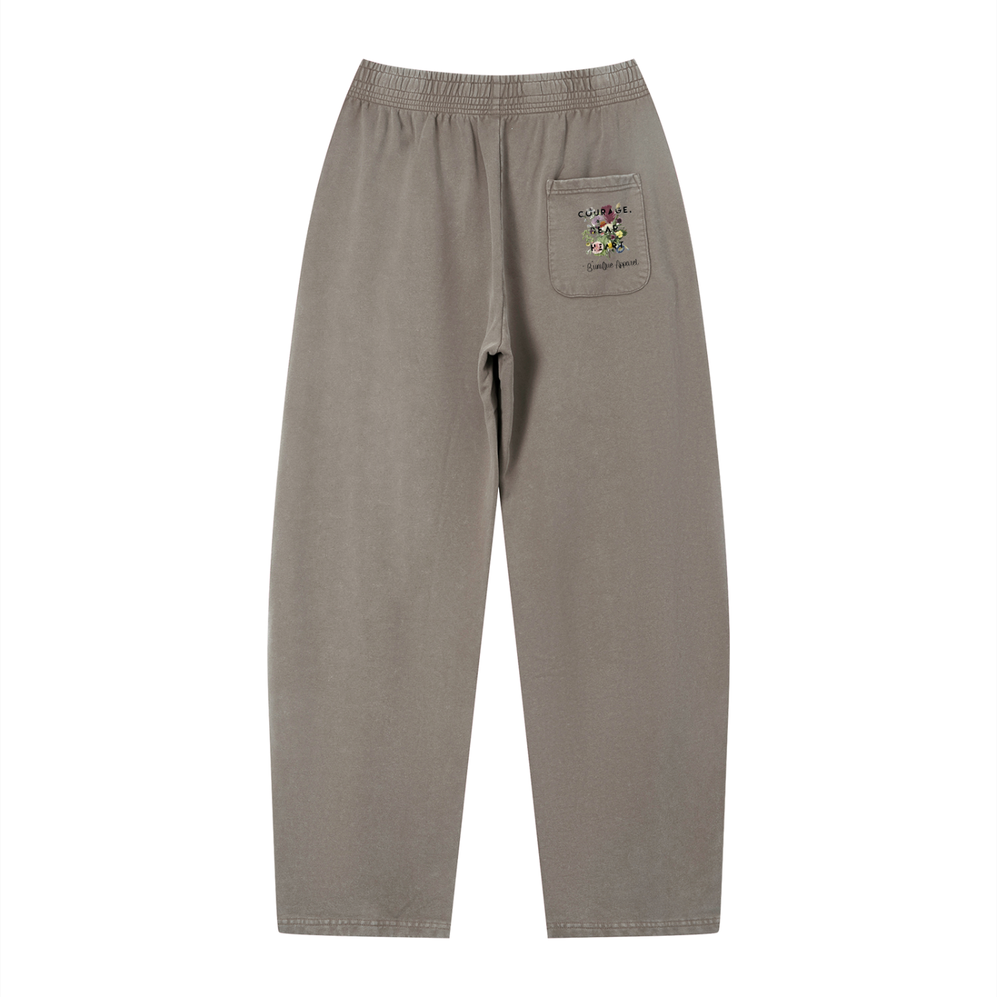 Unisex "B'uniQue" Vintage Wash Loose Sweatpants
