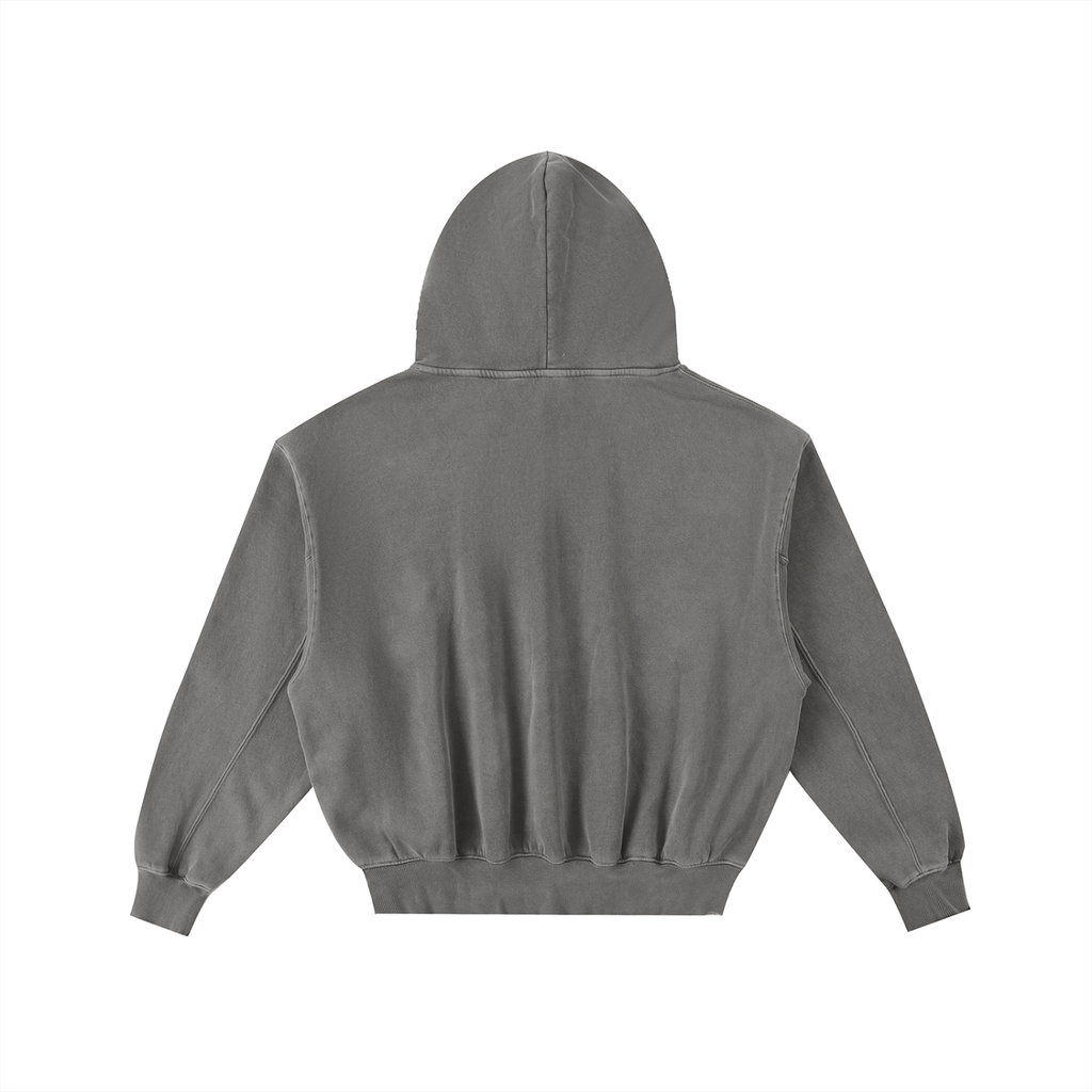 Unisex "4EVA EZRA" Enzyme Washed Fleece Hoodie