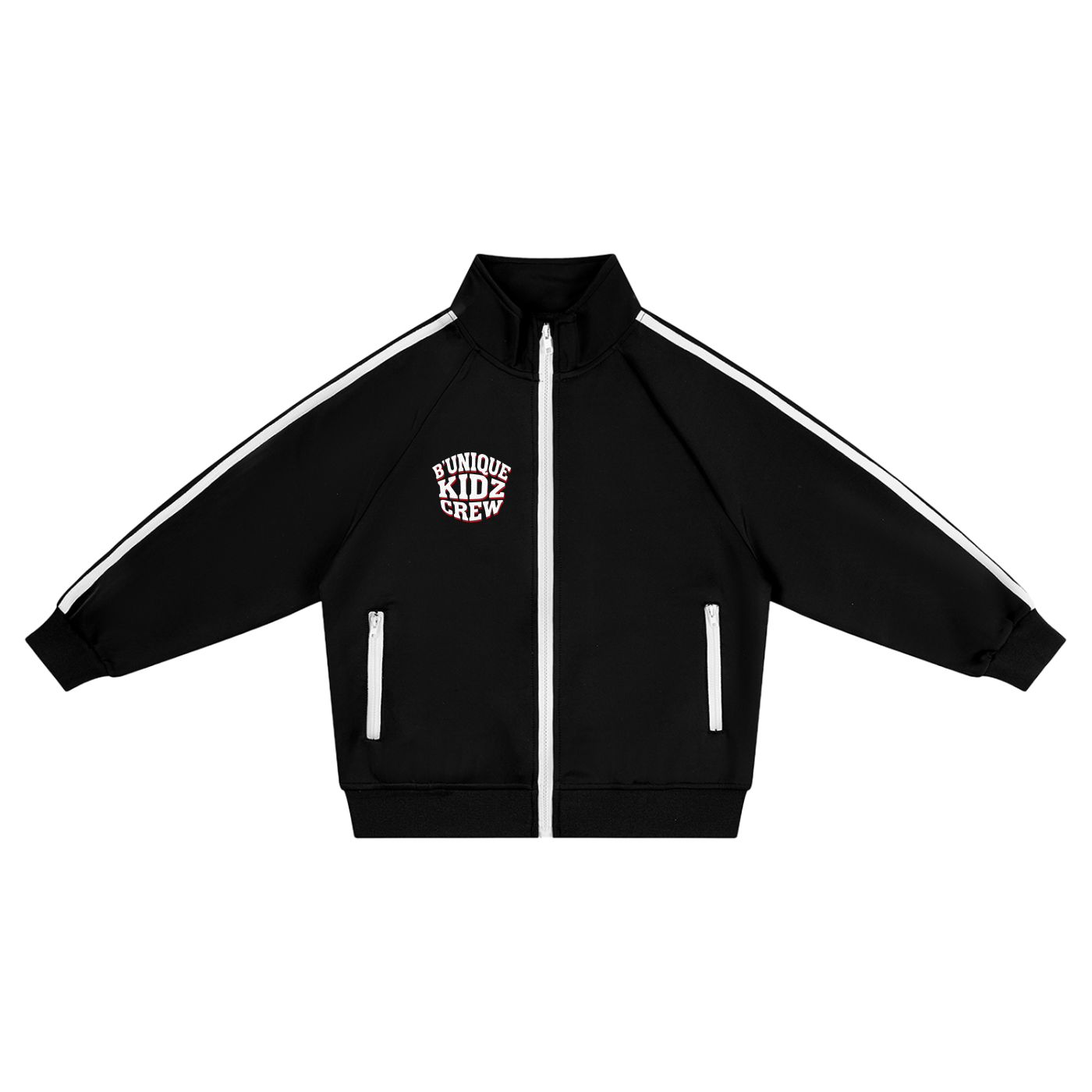B'UNIQUE KIDz Contrast Tape Coach Jacket