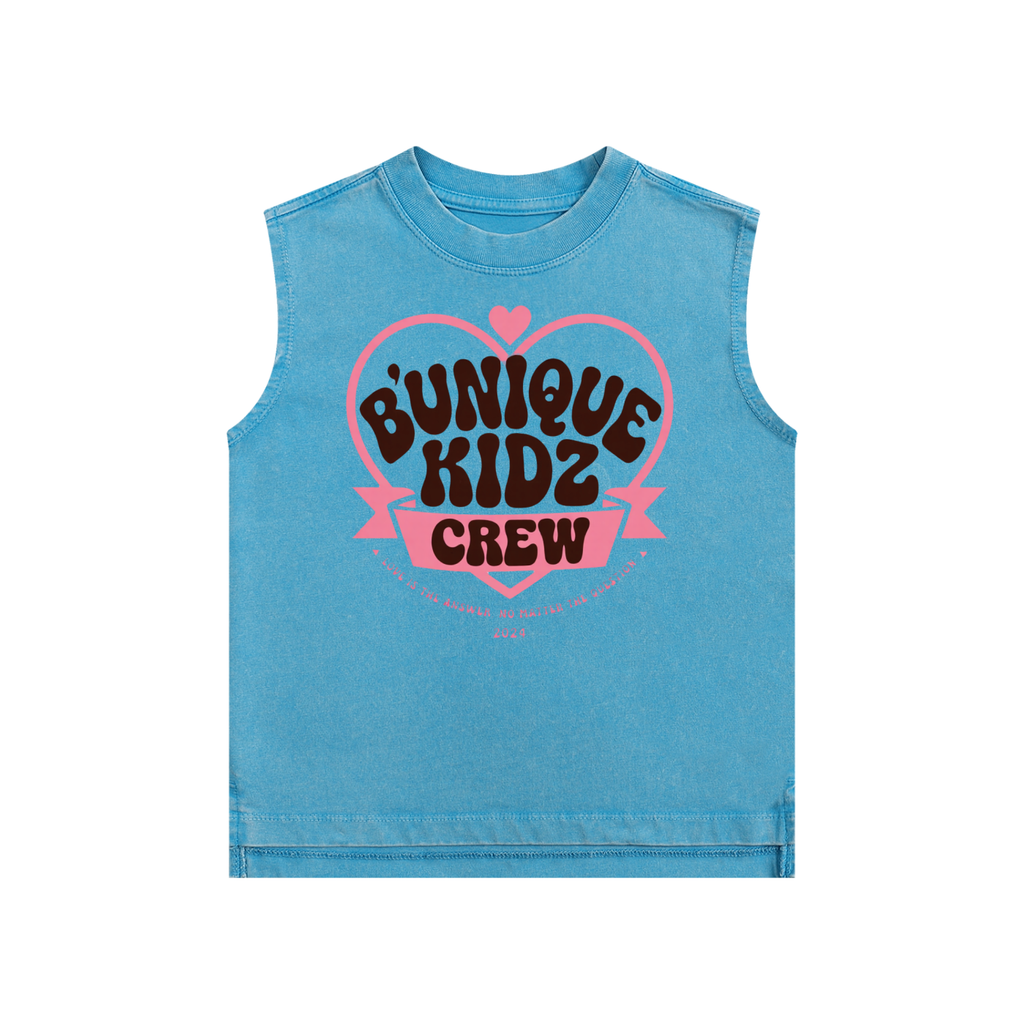 Girl's Snow Washed Kids' Tank Top