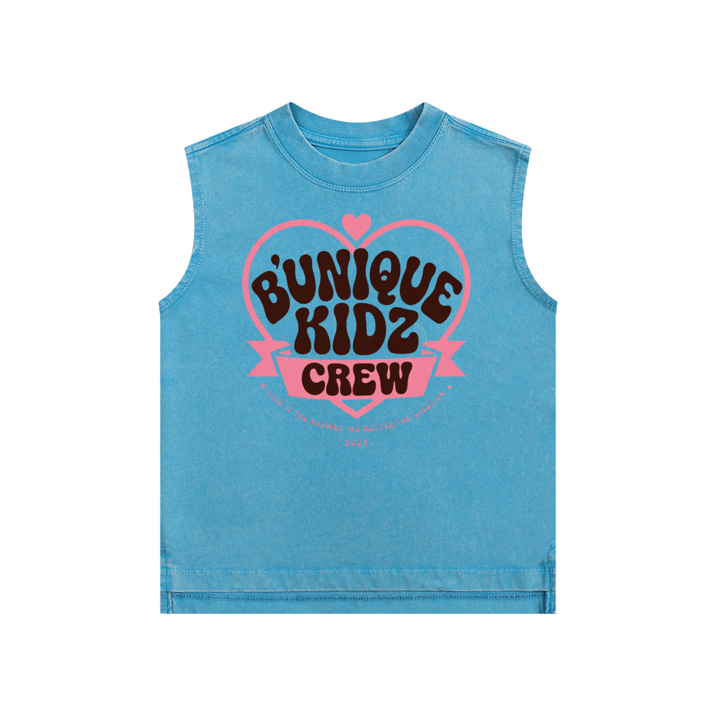 Girl's Snow Washed Kids' Tank Top