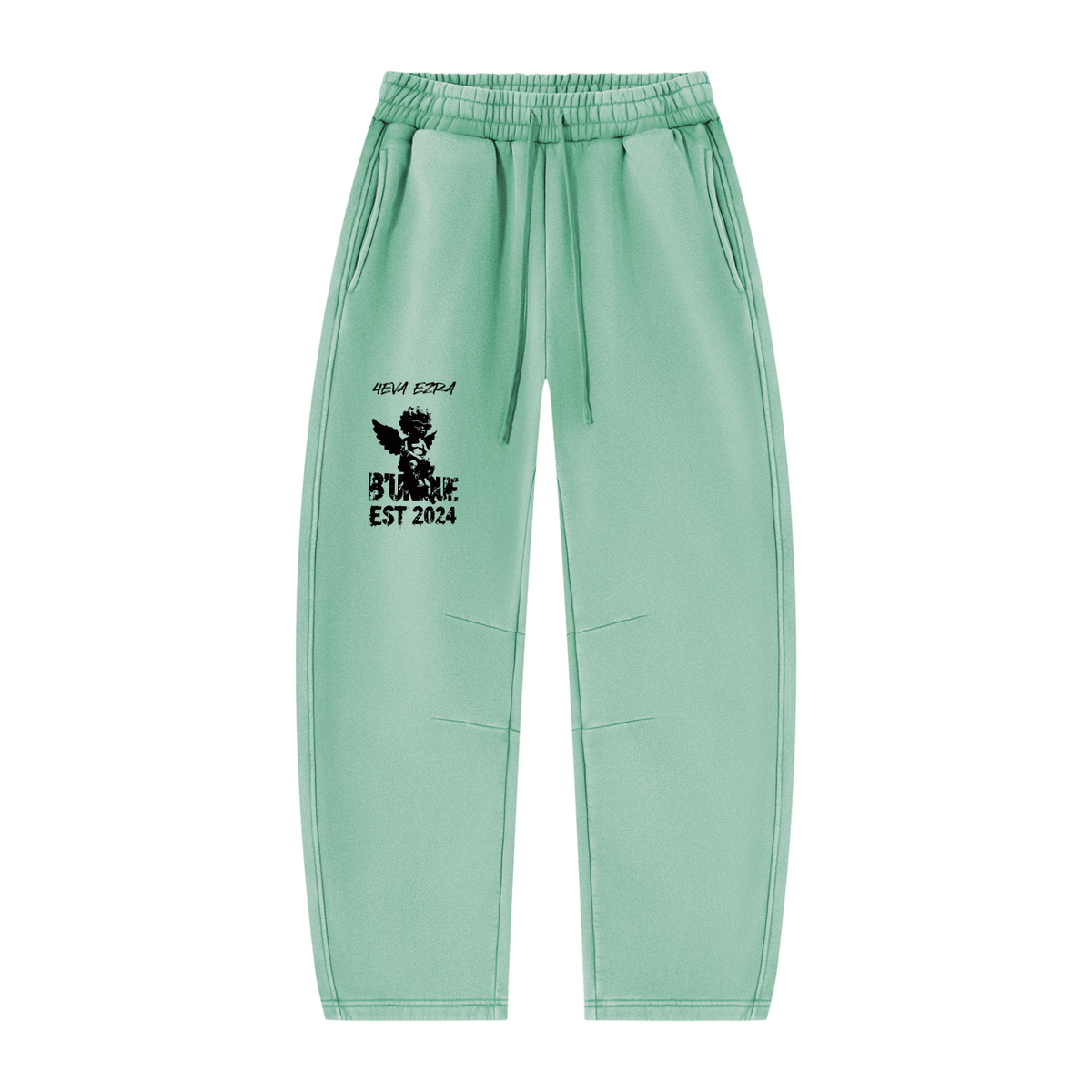 Unisex "4EVA" Vintage Wash Fleece Sweatpants