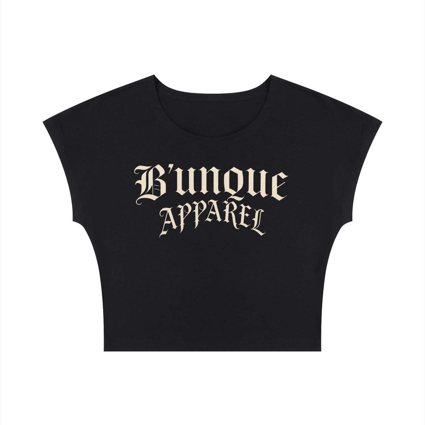 Women's Slim B'UNIQUE Crop T-Shirt