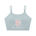 Women's B'uniQue Spaghetti Strap Yoga Sports Bra