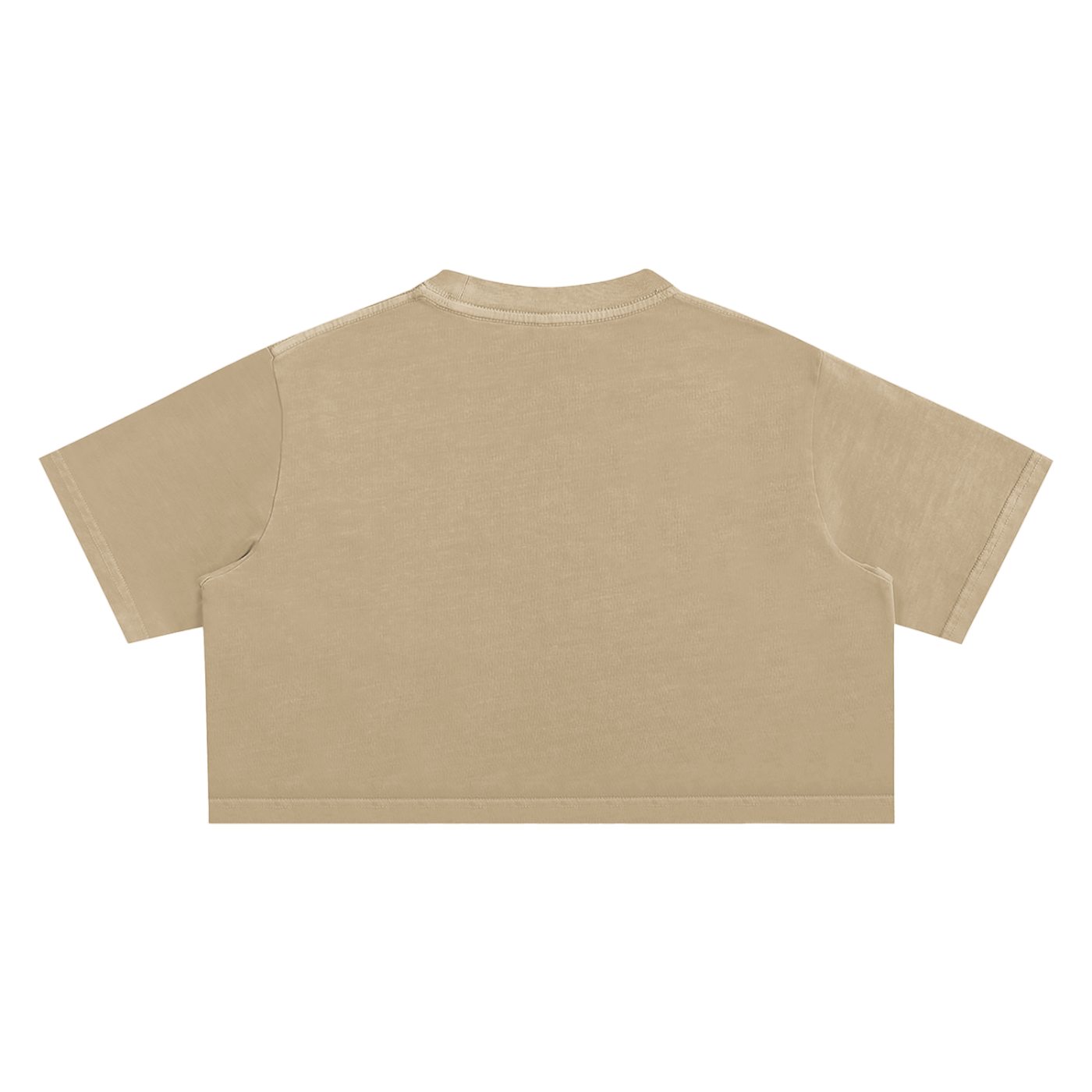 Women's "Im NOT" Snow Washed Crop Top