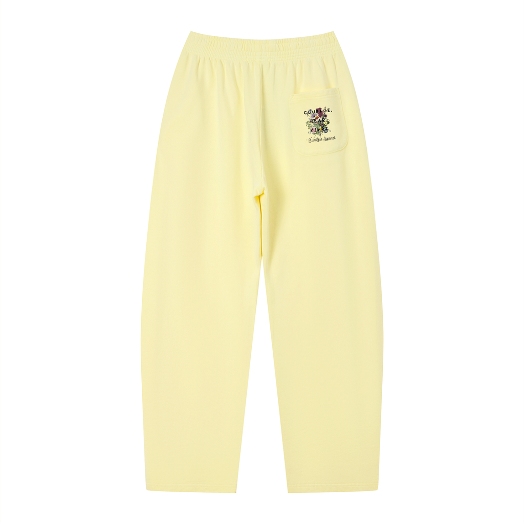 Unisex "B'uniQue" Vintage Wash Loose Sweatpants