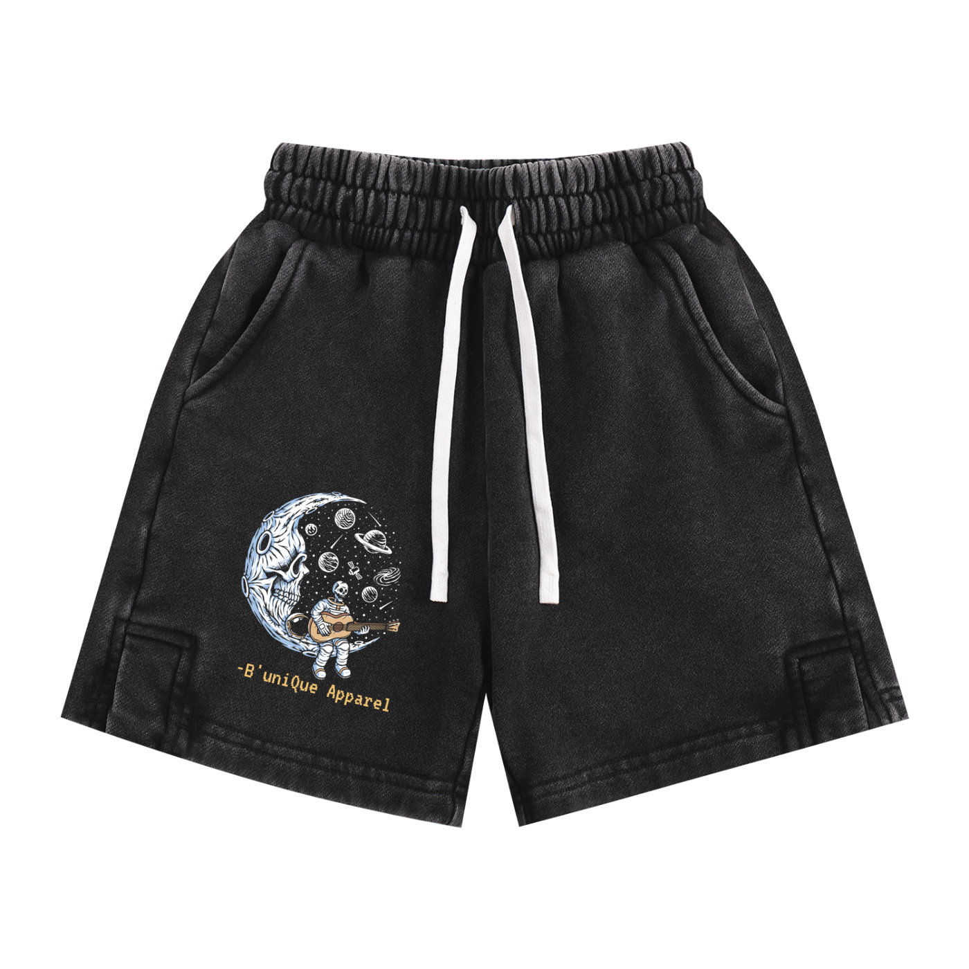"B'uniQue" Snow Washed Kids' Shorts