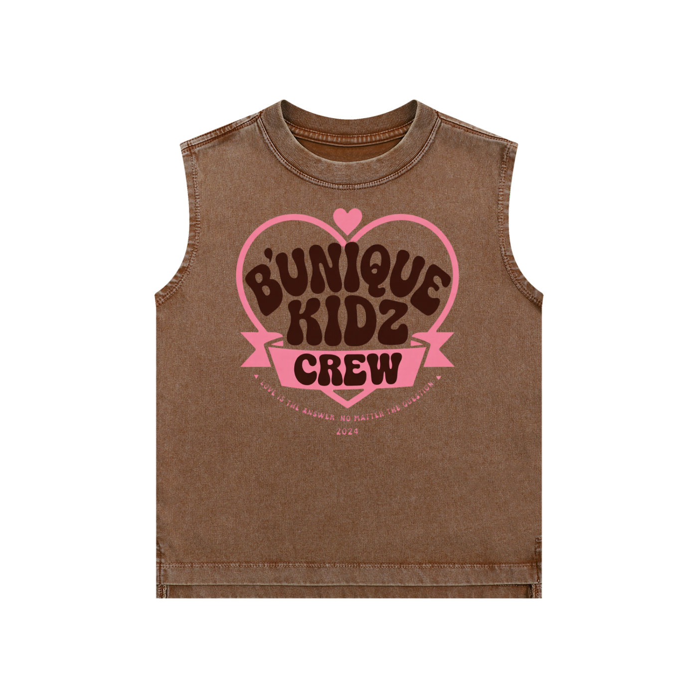 Girl's Snow Washed Kids' Tank Top
