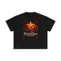 Unisex B'uniQue Love x Flames Boxy T-Shirt