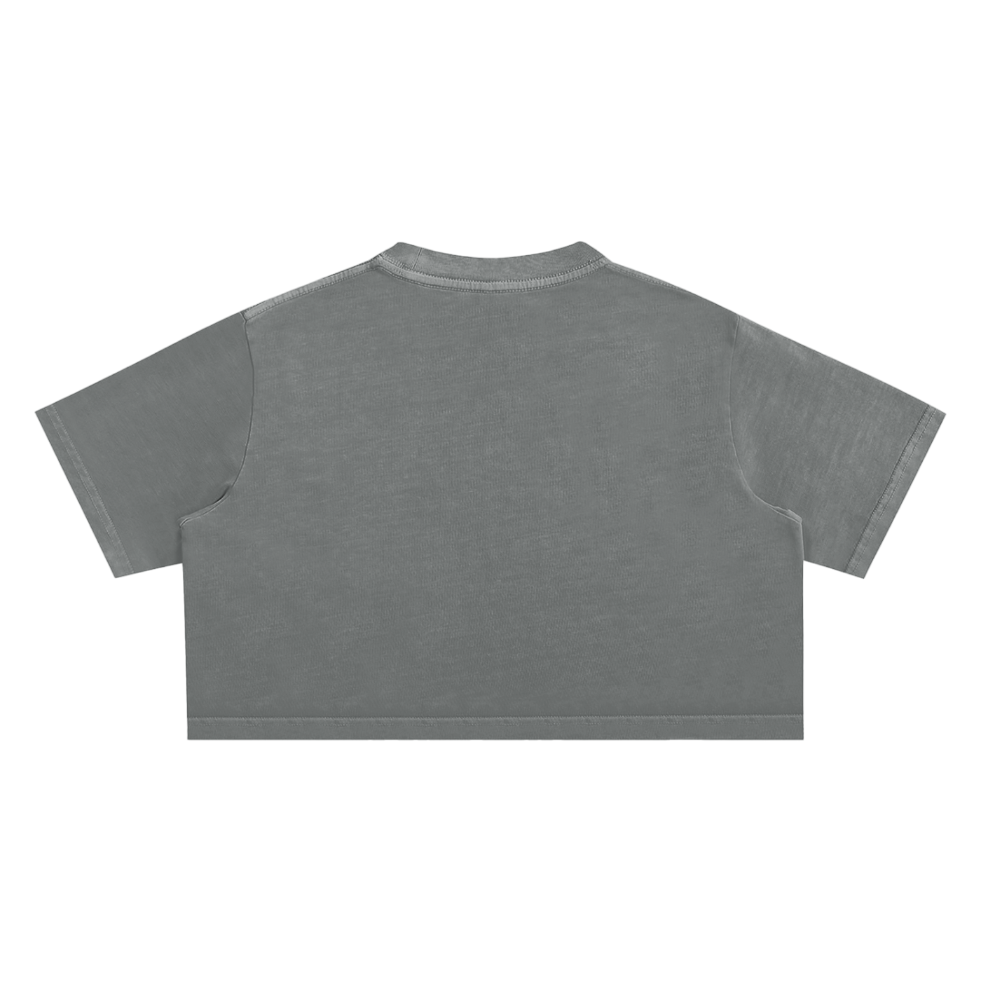 Women's "Im NOT" Snow Washed Crop Top