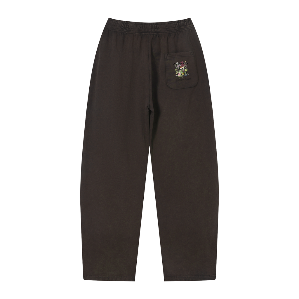 Unisex "B'uniQue" Vintage Wash Loose Sweatpants