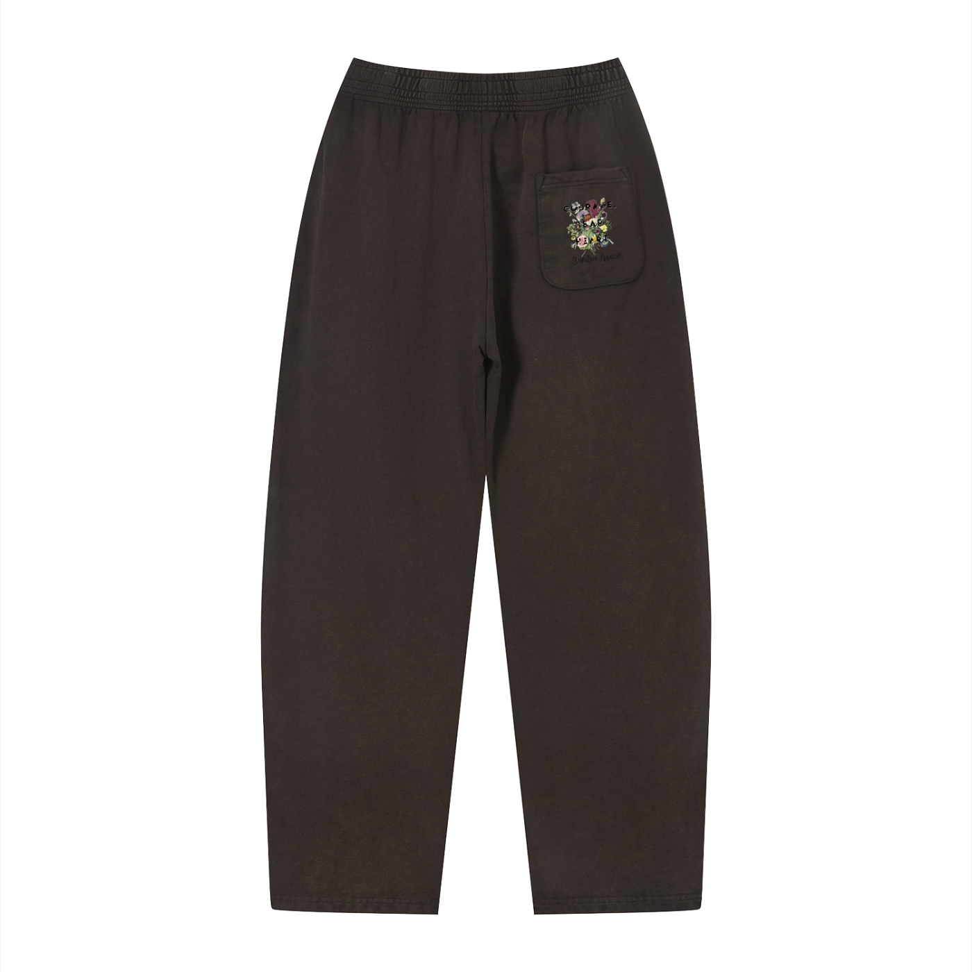 Unisex "B'uniQue" Vintage Wash Loose Sweatpants