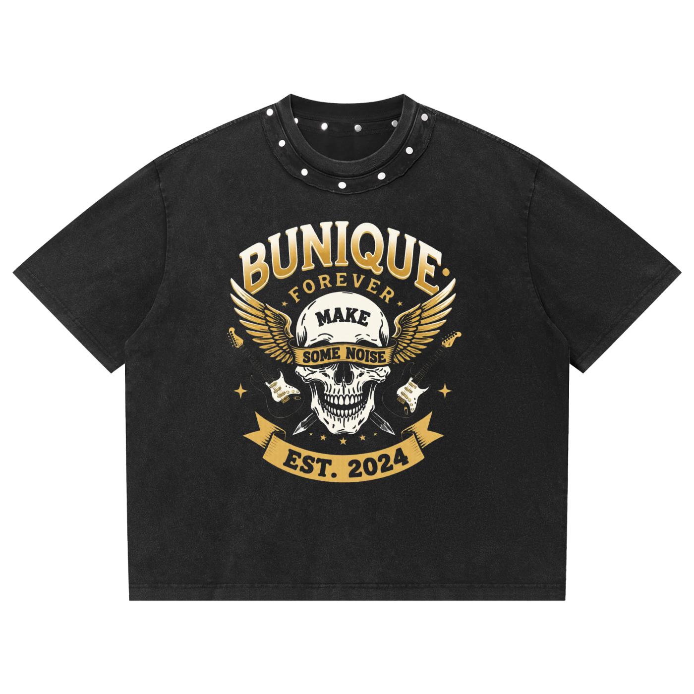 Unisex B'UNIQUE  Studded T-Shirt