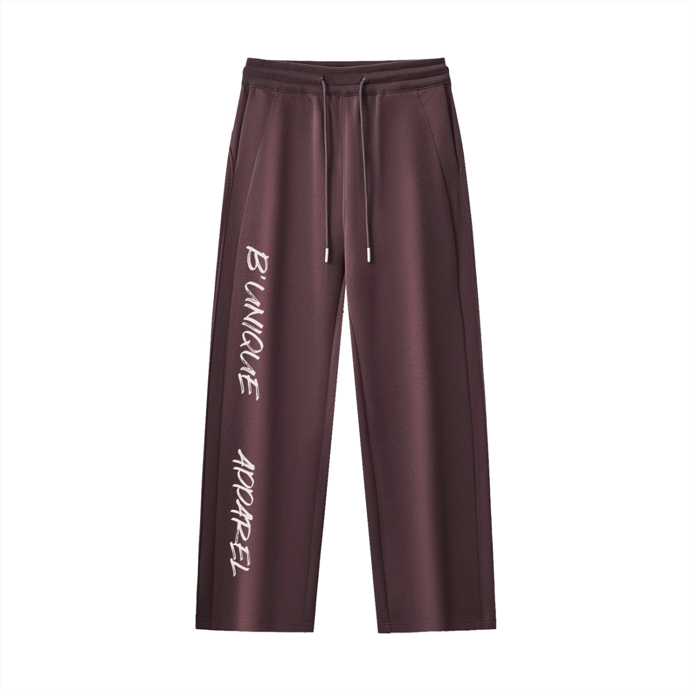 Women's Essential "B'UNIQUE" Drawstring Straight-Leg Sweatpants