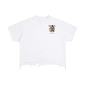 Unisex "B'uniQue" Vintage Wash Boxy Distressed  T-Shirt
