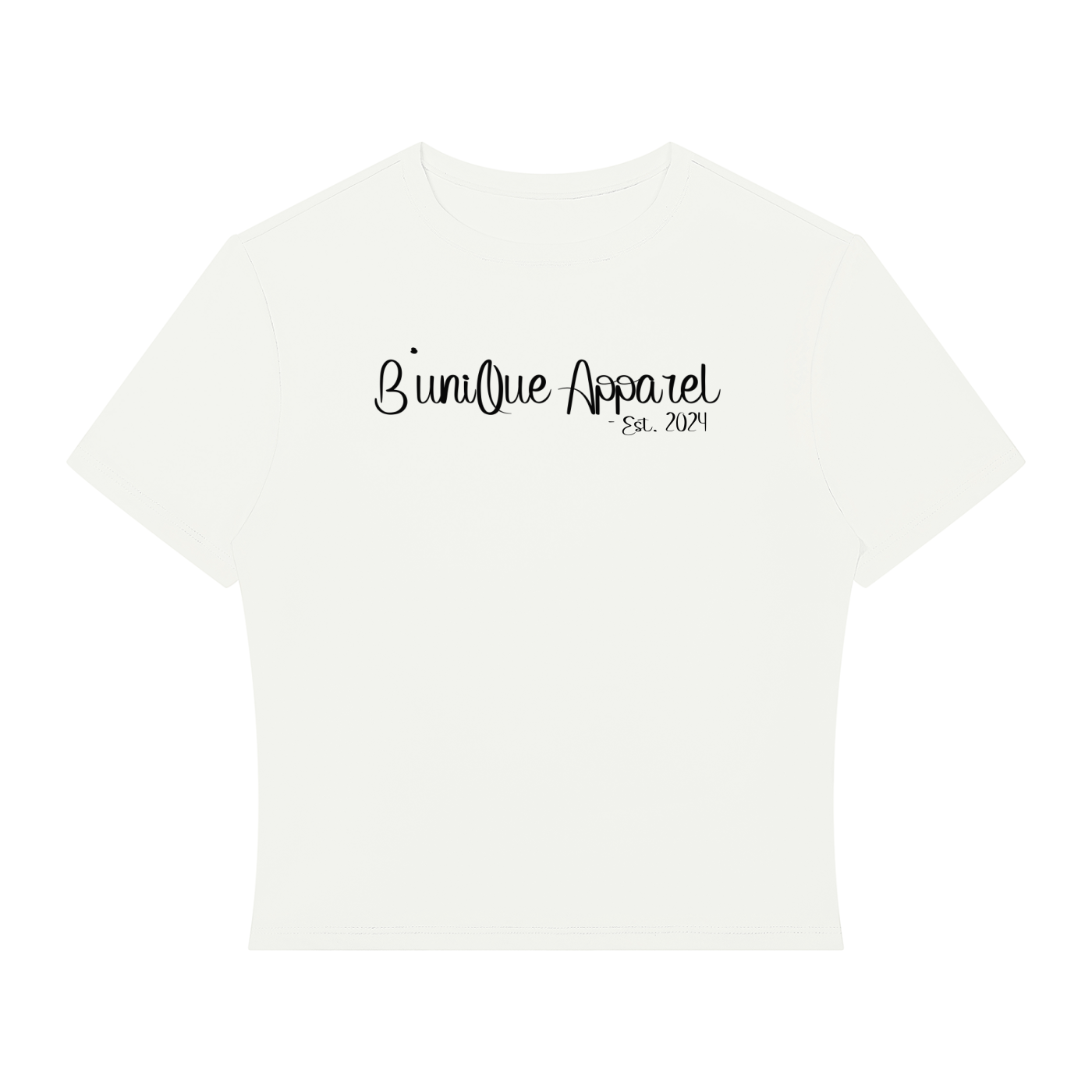Women’s "B'uniQue" Performance Crop T-Shirt
