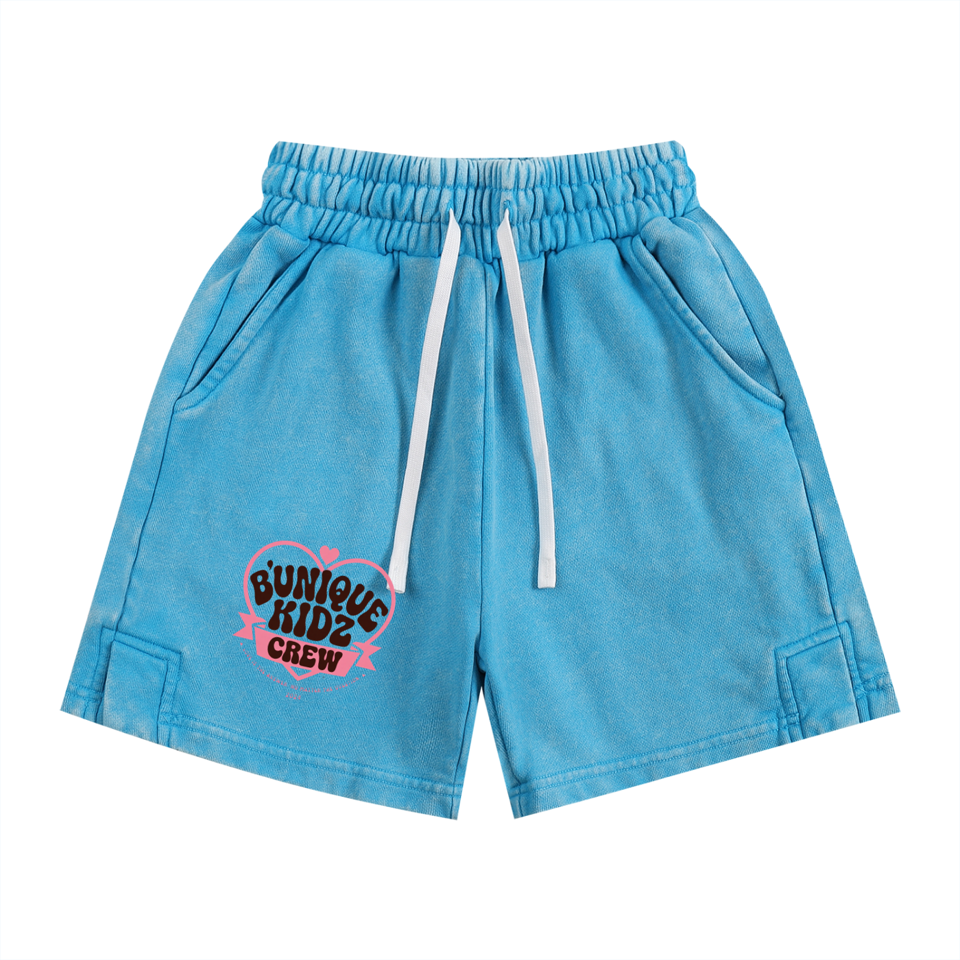 Girl's Snow Washed Kids' Shorts