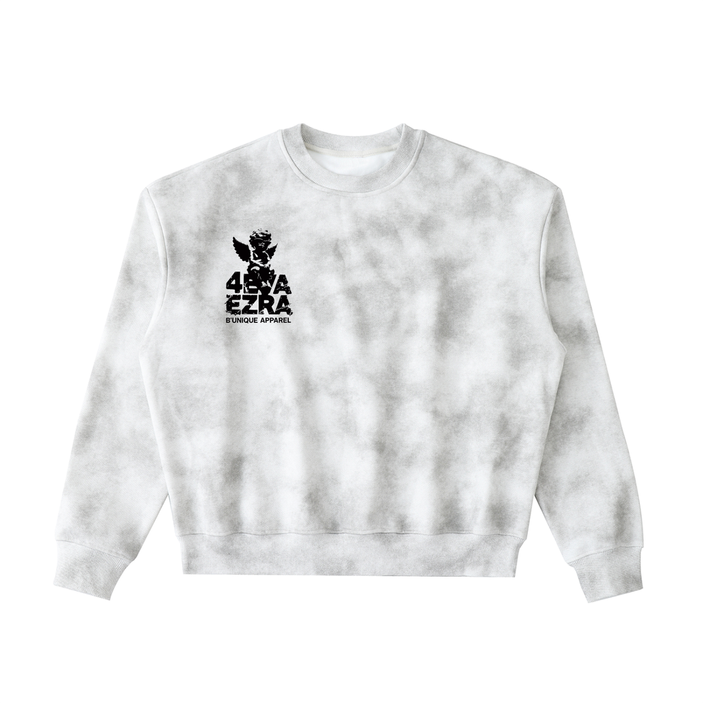 Unisex 4EVA EZRA  Boxy Fleeced Sweatshirt