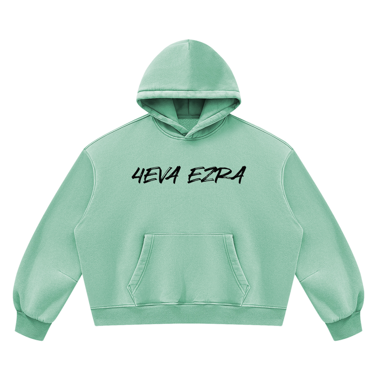Unisex "4EVA" Vintage Wash Fleece Hoodie