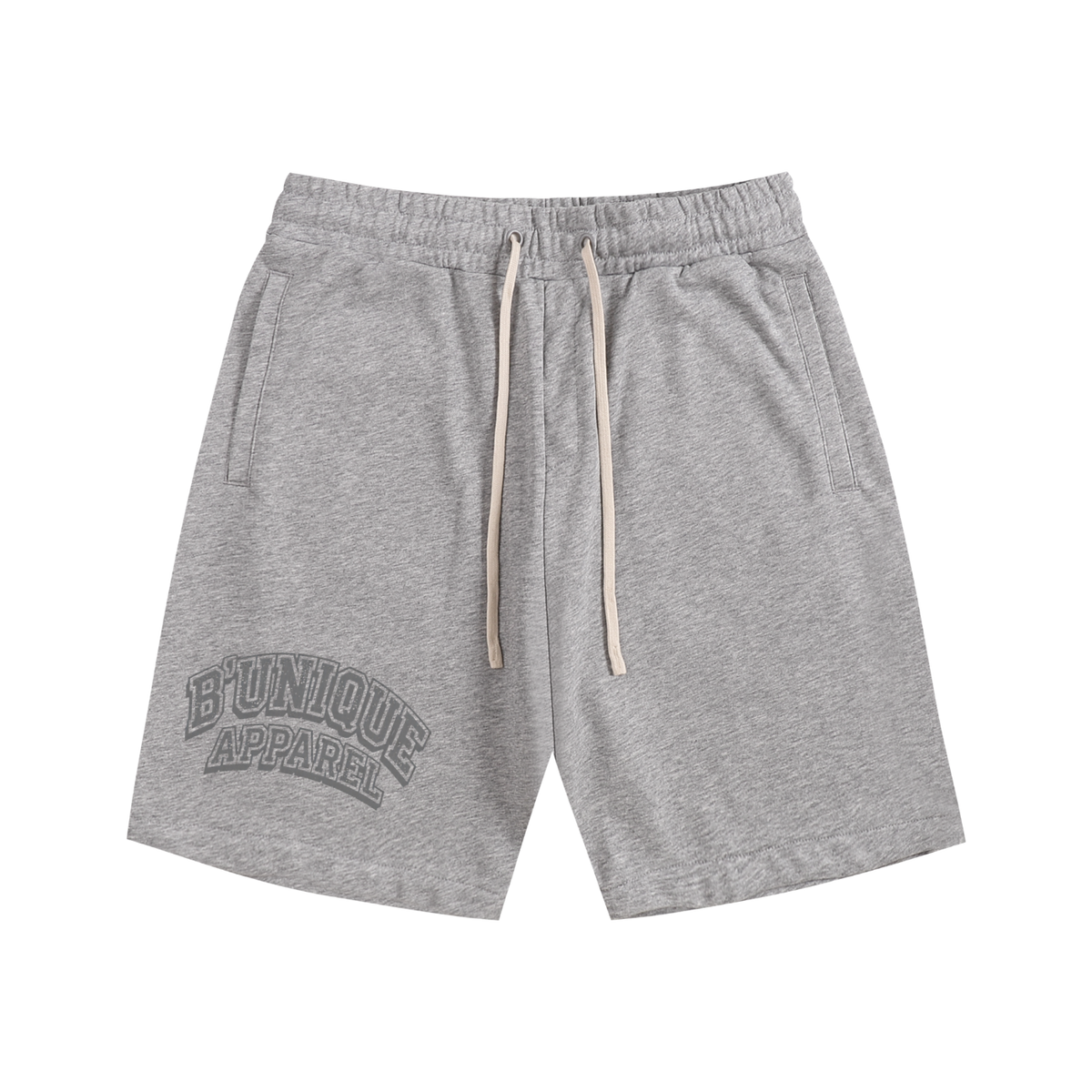 Unisex "B'UNIQUE" Essential Cotton Shorts