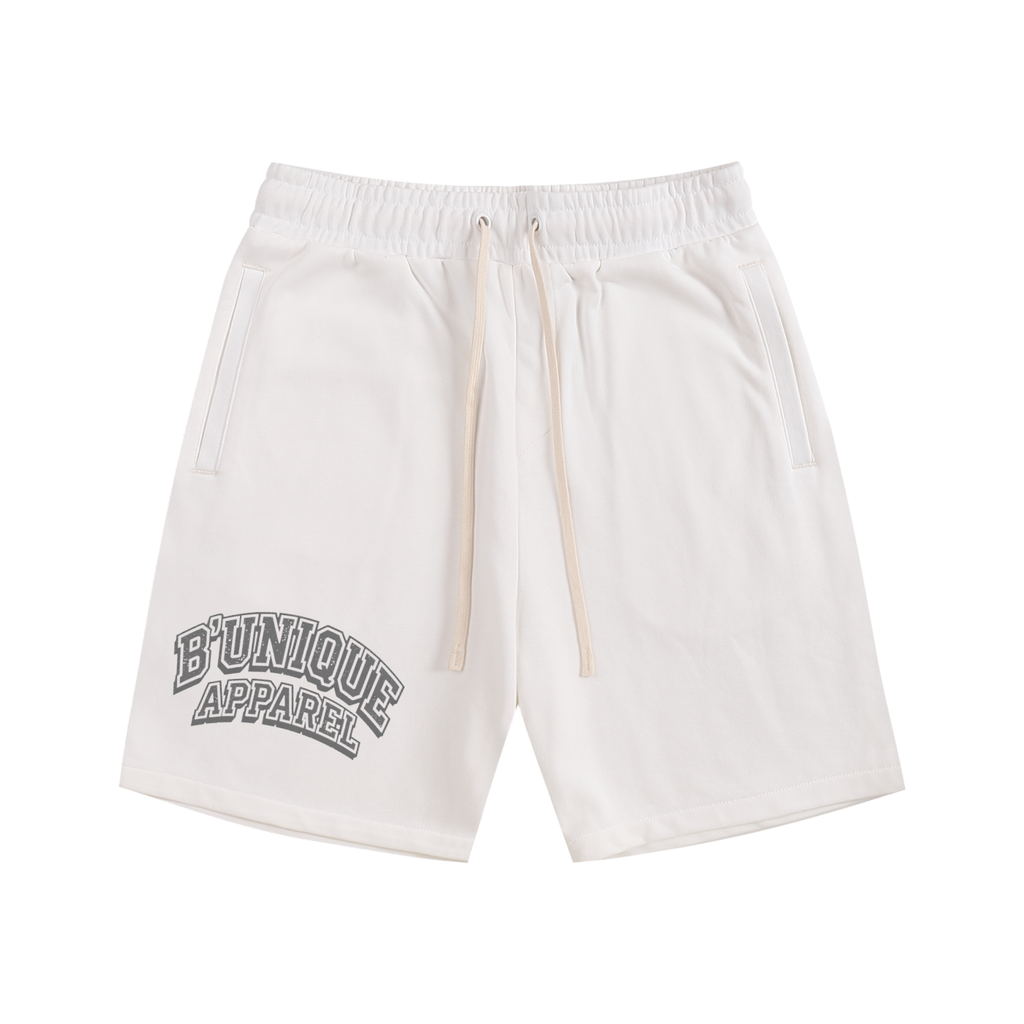 Unisex "B'UNIQUE" Essential Cotton Shorts