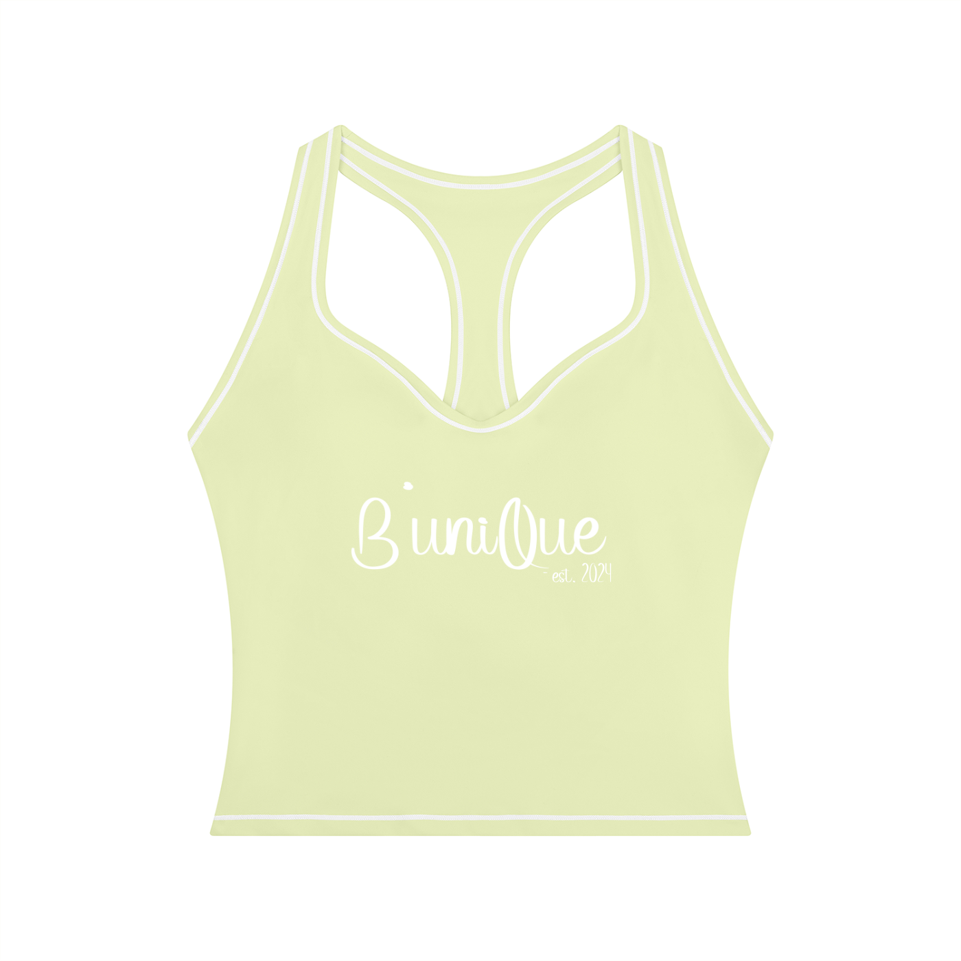 Women’s Topstitching Yoga Tank Top