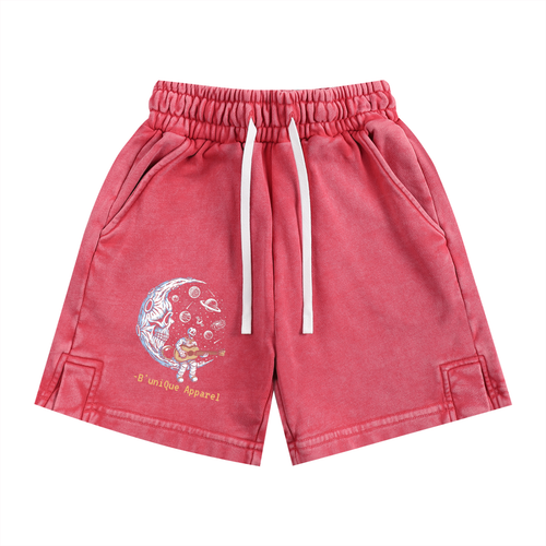 "B'uniQue" Snow Washed Kids' Shorts