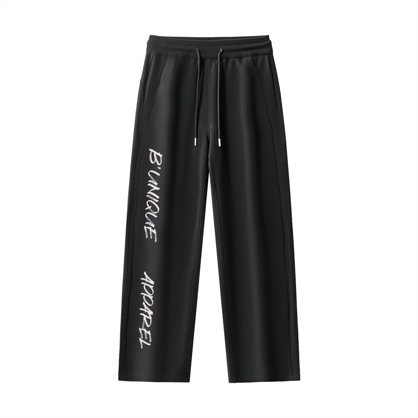 Women's Essential "B'UNIQUE" Drawstring Straight-Leg Sweatpants