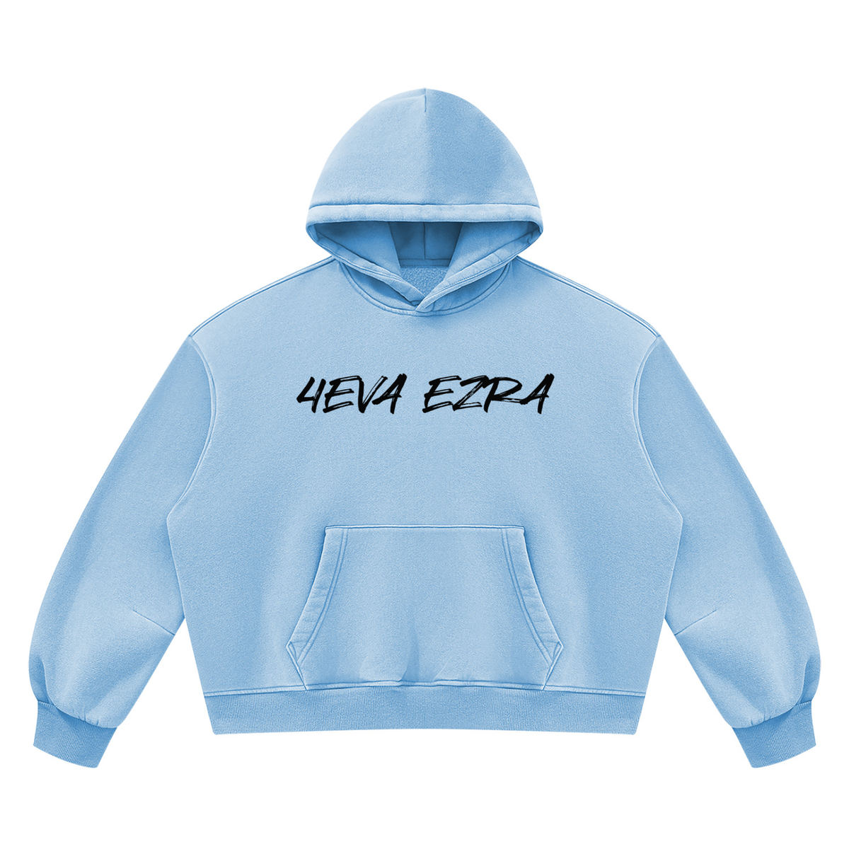 Unisex "4EVA" Vintage Wash Fleece Hoodie