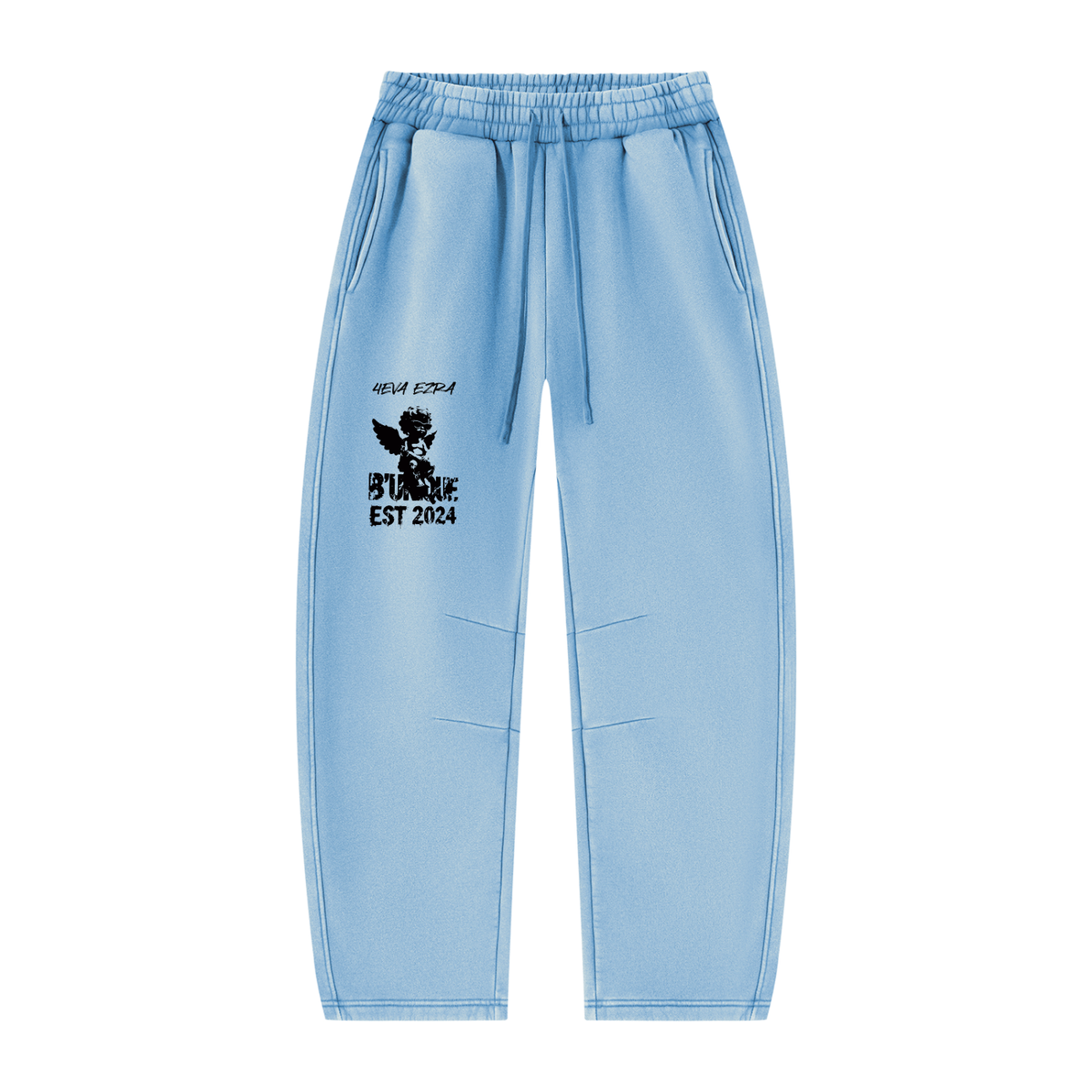 Unisex "4EVA" Vintage Wash Fleece Sweatpants