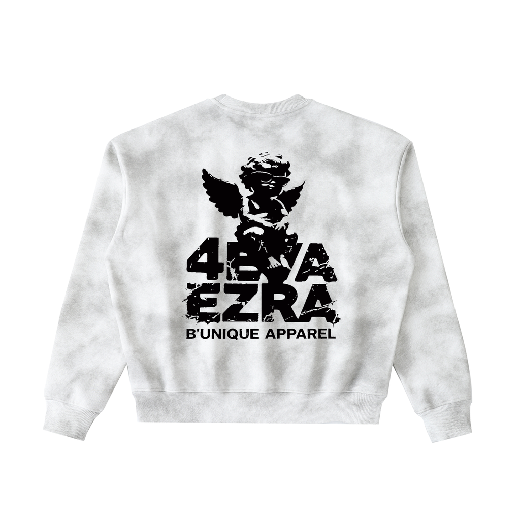 Unisex 4EVA EZRA  Boxy Fleeced Sweatshirt