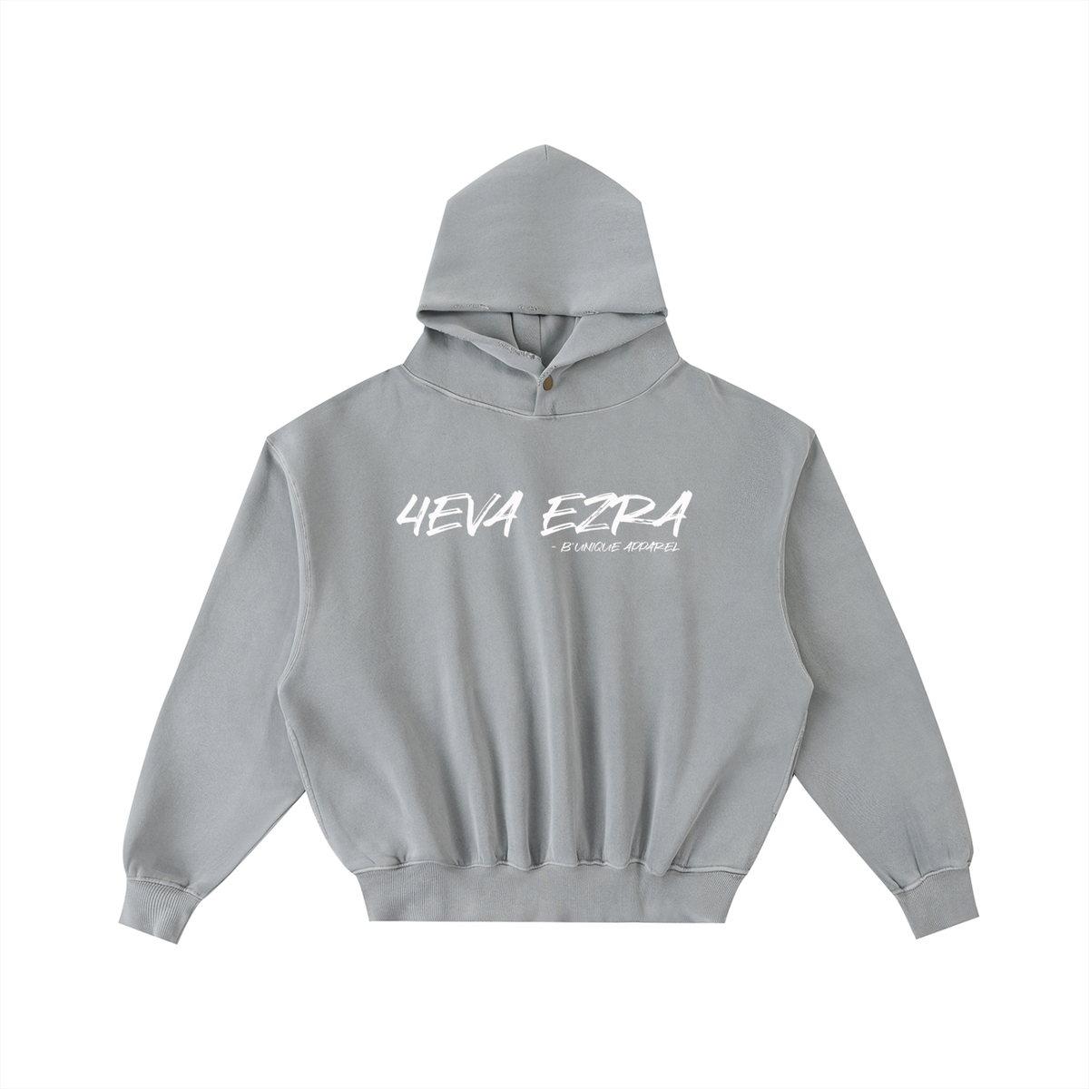 Unisex "4EVA EZRA" Enzyme Washed Fleece Hoodie