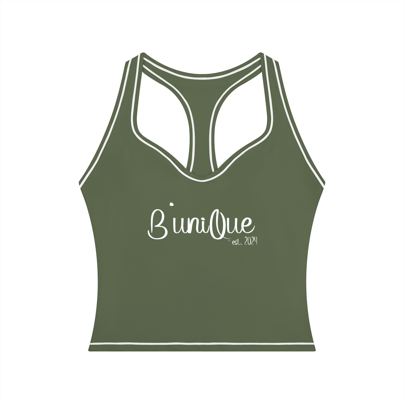 Women’s Topstitching Yoga Tank Top